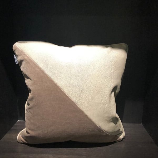 Mohair Triangle Pillow 1 - Interiology Design Co.