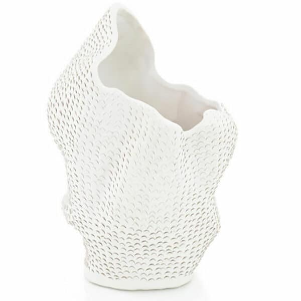 Gardenia White Porcelain Vase 2 1 - Interiology Design Co.